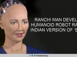 Ranchi man develops humanoid robot Rashmi