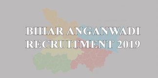 Bihar Anganwadi Recruitment 2019