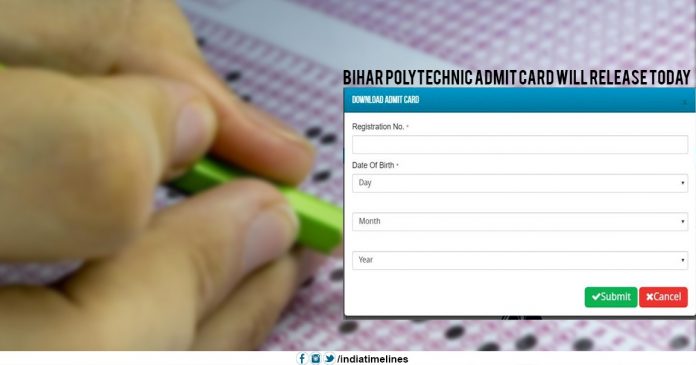 Bihar Polytechnic Admit Card 2019