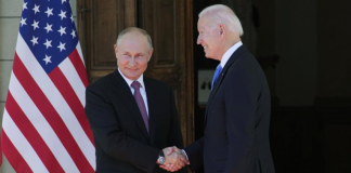 Joe Biden met Putin