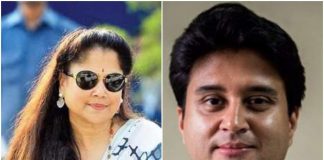 Jyotiraditya sat on the same post as 'Dada' took flight! Yashodhara Raje congratulated