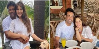 Kim Sharma confirms relationship with Leander Paes! Share photo while posing in a romantic style