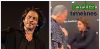 SRK with Man He Allegedly Pushed