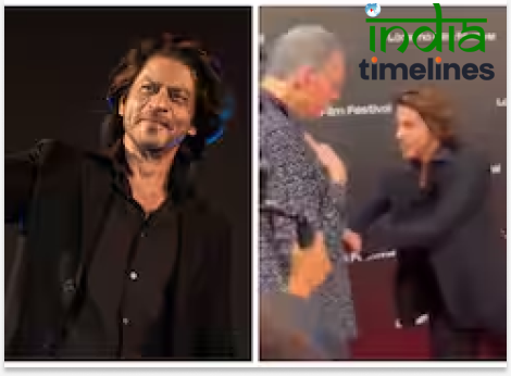 SRK with Man He Allegedly Pushed