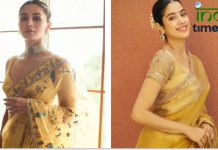 Alia Bhatt to Janhvi Kapoor Take Yellow Traditional Outfit