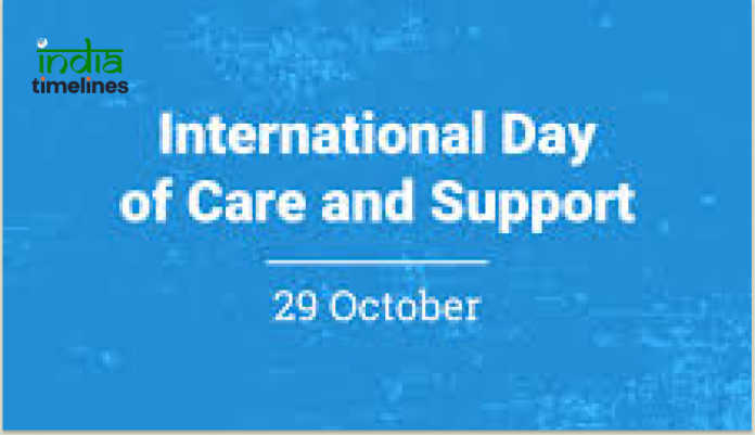 International Day of Care and Support Banner