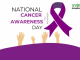 National Cancer Awareness Day Banner