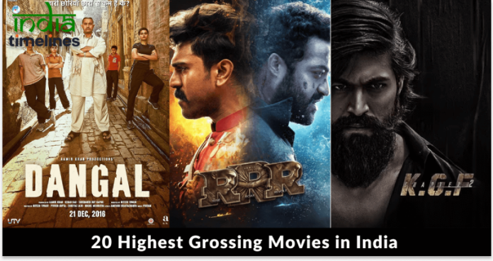 Top 20 Indian Movies Box Office Collection Worldwide Banner