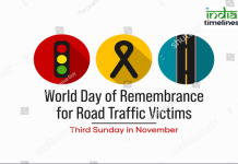 World Day of Remembrance for Road Traffic Victims Banner