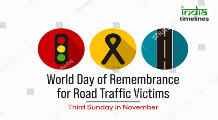 World Day of Remembrance for Road Traffic Victims Banner