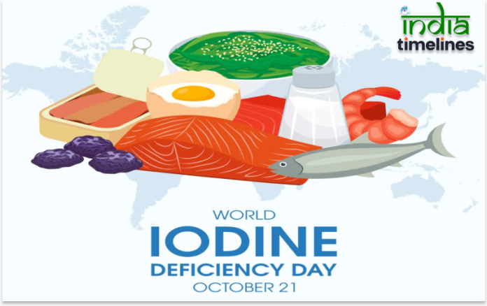 World Iodine Deficiency Day Banner