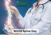 World Spine Day Raising Banner